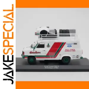 1:43 Scale Diecast 1986 Ford Transit Mk2 Rally Van