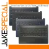 HP Laptop Keyboard with Touchpad Black Cover