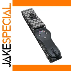 Herringbone Pattern Electric Guitar Strap