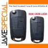 Opel Vauxhall Flip Remote Key Shell 2004-2014