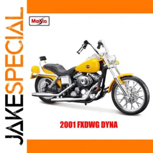 Maisto 1:18 Harley-Davidson 2001 FXDWG Model