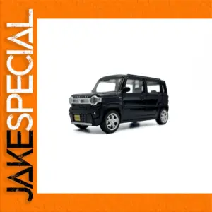 Sleek Black Die-Cast Compact SUV Model