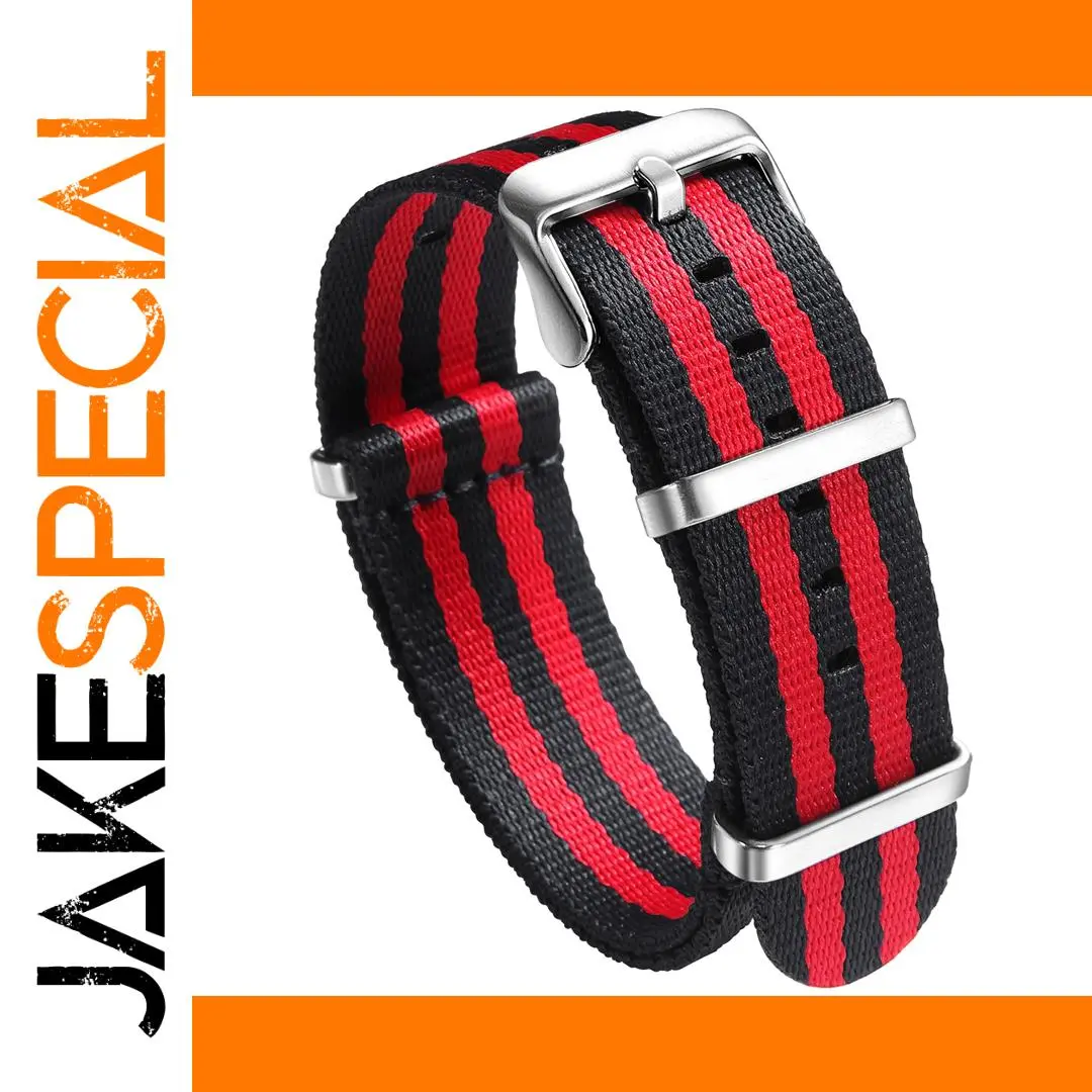 Military Style Nylon Watch Band for Men 1 Military Style Nylon Watch Band for Men