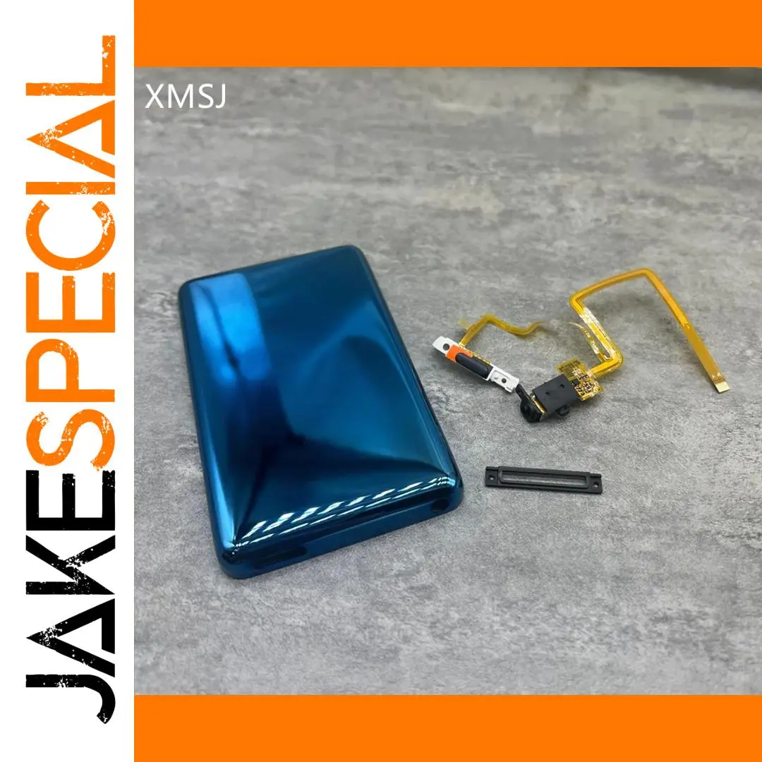 Blue Metal Back Housing for iPod 5-7 Gen 1 Blue Metal Back Housing for iPod 5-7 Gen