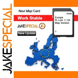 16GB R-Link 11.25 Navigation SD Card for Renault