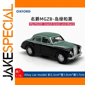 OXFORD 1:76 MG-Mkll Retro Sports Car Model