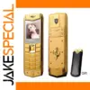 Luxury Gold Dual SIM Mobile Phone with Case