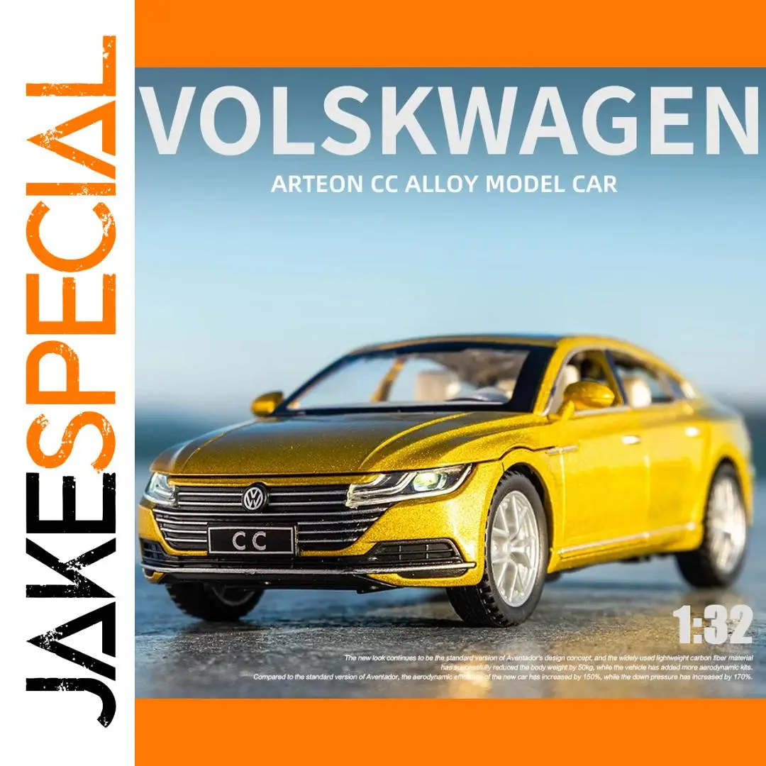 1:32 Volkswagen Arteon CC Diecast Model Car 1 1:32 Volkswagen Arteon CC Diecast Model Car
