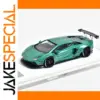 TSM Model 1:64 Turquoise Lamborghini Aventador