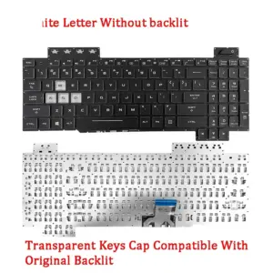 ASUS Flying Fortress Replacement Keyboard Black Red 11 ffb87fa47ff44bca no logo