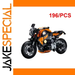 SLUBAN Motorcycle Building Blocks Set 196 PCS
