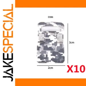 Camouflage Shields for Military Block Figures x10