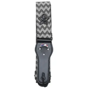 Herringbone Pattern Electric Guitar Strap 5 herringmachin