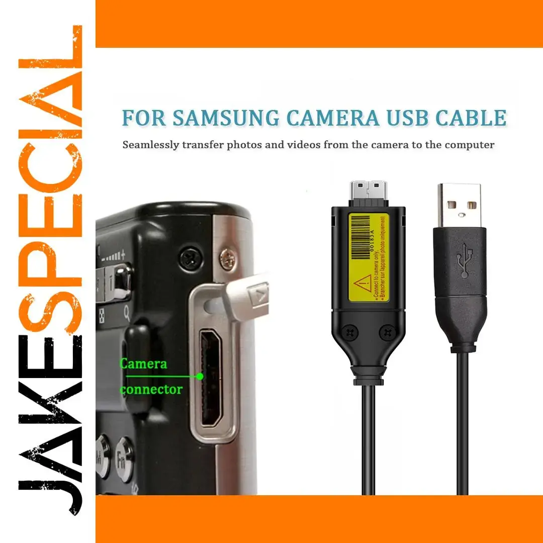 SUC-C3 USB Data Charging Cable for Samsung Cameras 1 SUC-C3 USB Data Charging Cable for Samsung Cameras