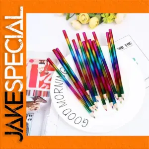 Vibrant Rainbow Pencil Set for Creative Expression