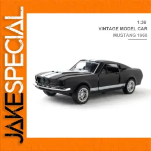 1968 Ford Mustang GT Diecast Model 1:36 Scale
