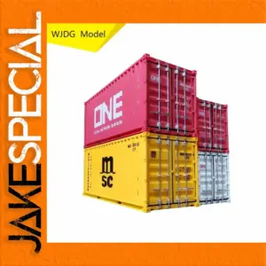 1/20 Scale Vibrant Shipping Container Model