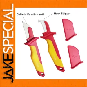Insulated Electrician Knife Set for Cable Work