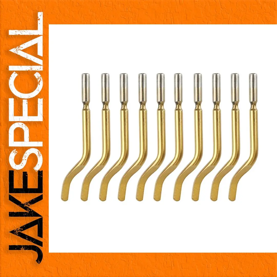 Set of 10 M2 Steel Trimming Scrapers 1 Set of 10 M2 Steel Trimming Scrapers