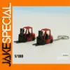 Mini Forklift Keychain with Shiny Metal Chain