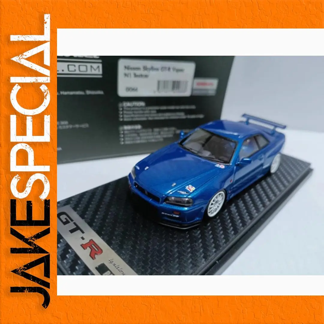 Nissan GT-R BNR34 N1 Vspec 1/43 Model Car 1 Nissan GT-R BNR34 N1 Vspec 1/43 Model Car
