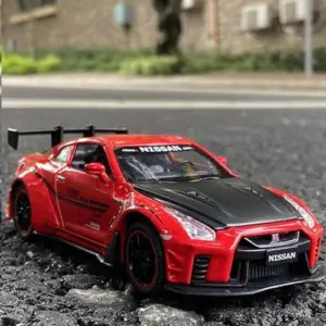 1:32 Scale Diecast Nissan GTR R35 Model 17 0510b6d53b2a4616aad98ec8 upscaled