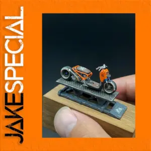 1/64 Scale Japanese Zoomer Modified Motorcycle