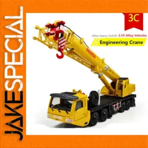 1:55 Scale Alloy Truck Crane Model