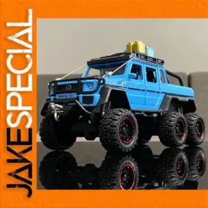 Vibrant Blue Mercedes-Benz G63 6x6 Model