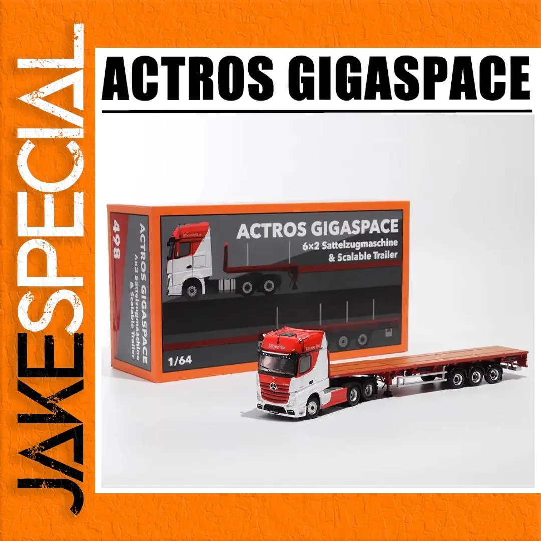 GCD ACTROS GIGASPACE 6x2 Diecast Model 1/64 1 GCD ACTROS GIGASPACE 6x2 Diecast Model 1/64