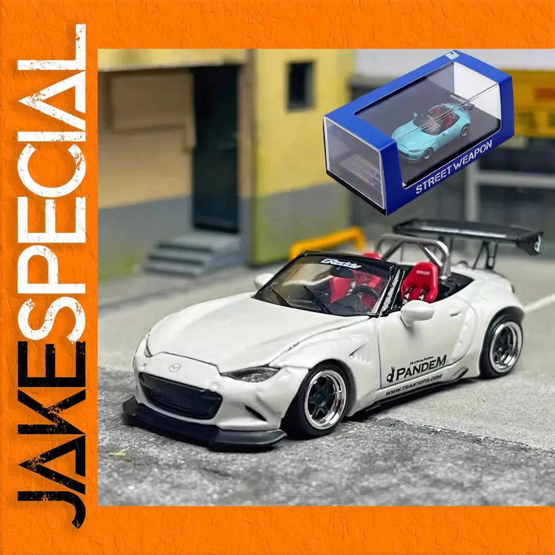 Diecast 1/64 Scale Mazda MX5 Rocket Rabbit Model 1 Diecast 1/64 Scale Mazda MX5 Rocket Rabbit Model