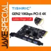 TISHRIC PCIe Expansion Card with USB 3.2 Ports