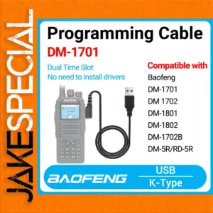 Baofeng DM-1701 USB Programming Cable