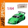 1/64 Scale Diecast Porsche 930 Model in Green