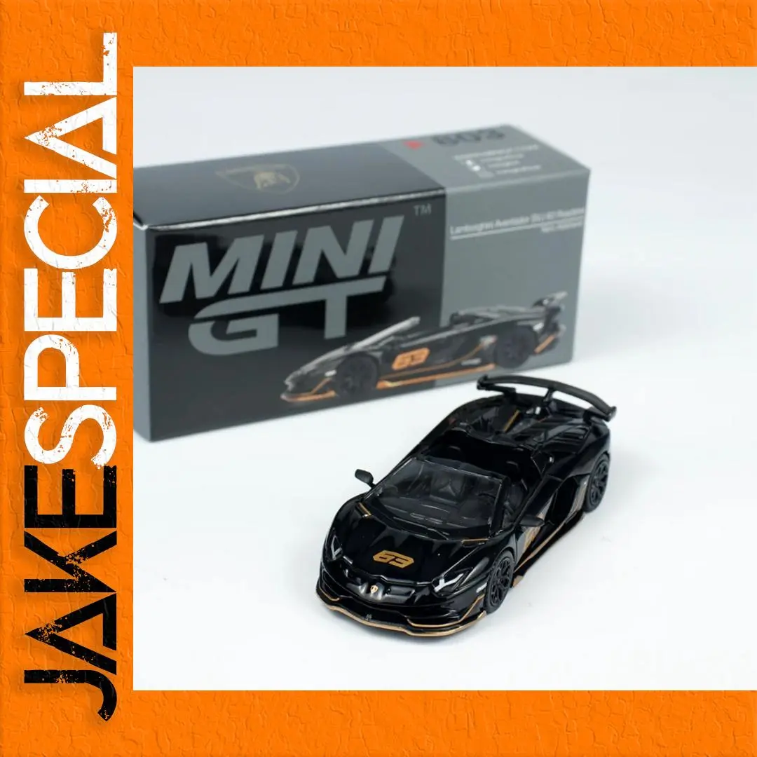 MINI GT 1:64 Lamborghini Aventador SVJ 63 Model 1 MINI GT 1:64 Lamborghini Aventador SVJ 63 Model