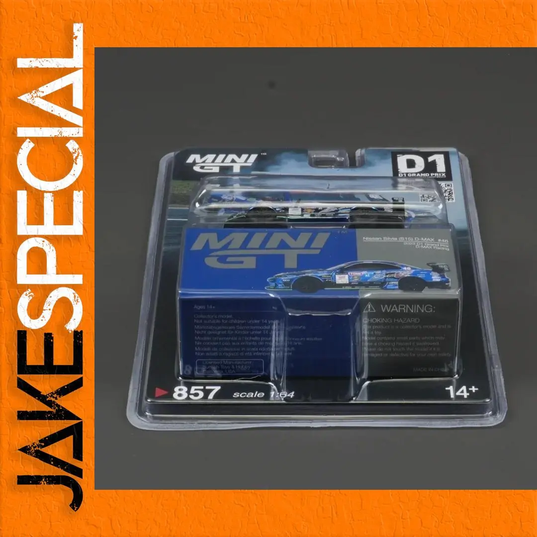 1:64 Scale Nissan Silvia S15 D MAX Racing Model 1 1:64 Scale Nissan Silvia S15 D MAX Racing Model