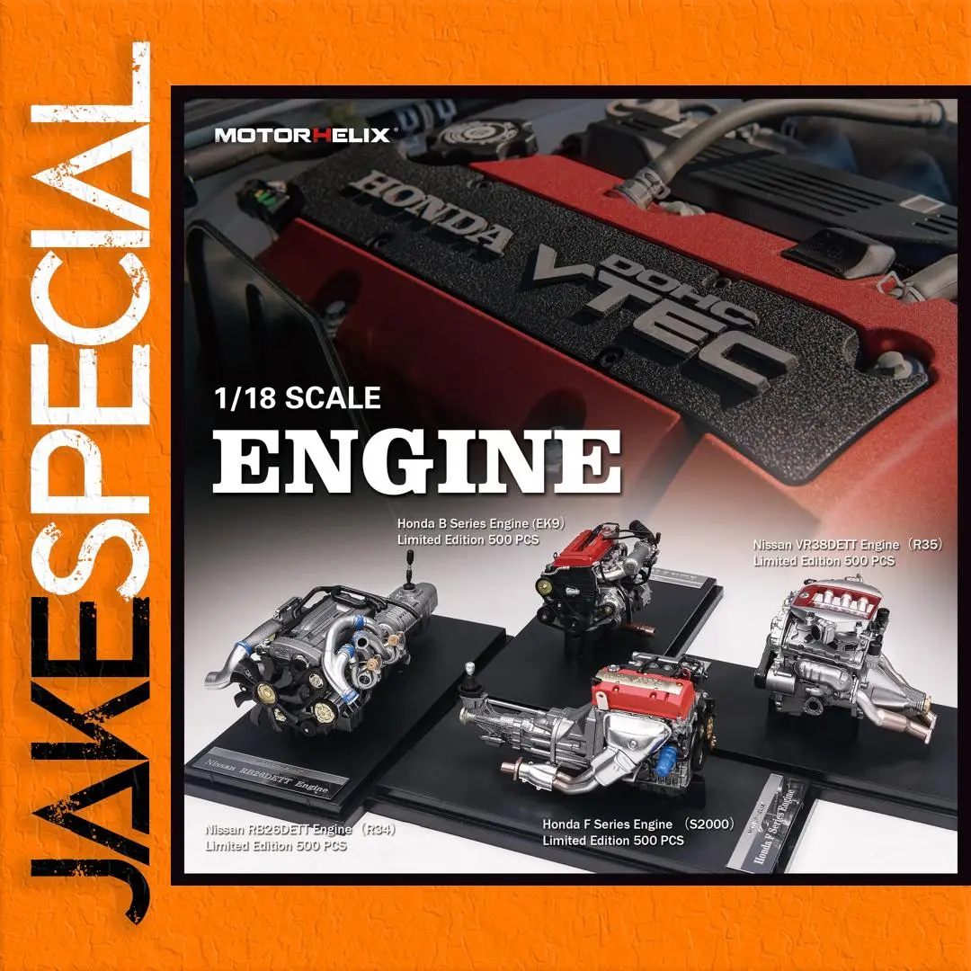 1:18 Scale Diecast Engine Model Collection 1 1:18 Scale Diecast Engine Model Collection