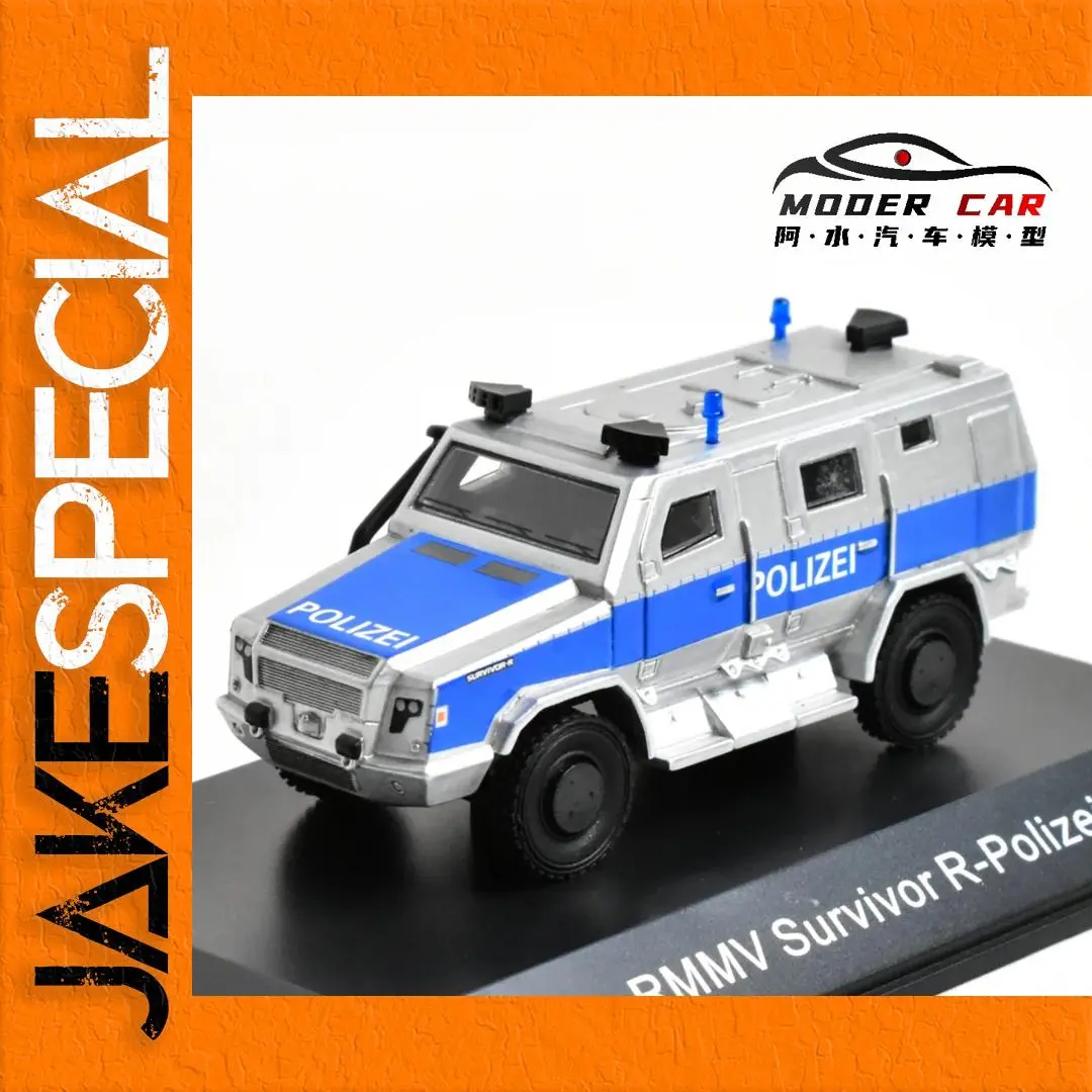 1:87 RMMV Survivor Police Model Car Resin 1 1:87 RMMV Survivor Police Model Car Resin