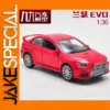Welly 1:36 Lancer EVO Alloy Car Model Red