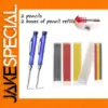 Long Head Mechanical Pencil Set with Refills