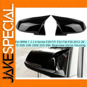 BMW Rearview Mirror Housing Glossy Black ABS