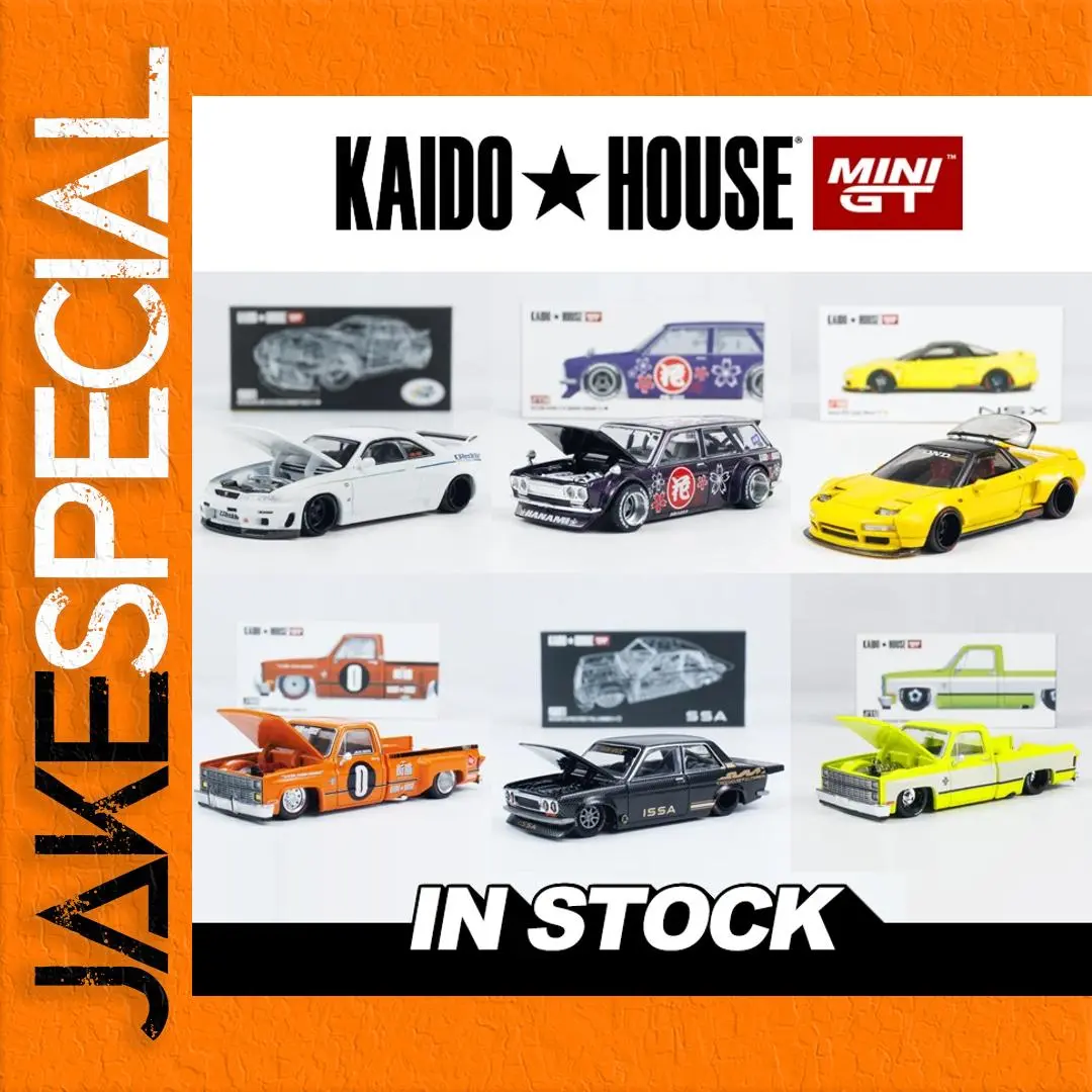 Kaido House MINIGT Diecast Car Models 1:64 1 Kaido House MINIGT Diecast Car Models 1:64