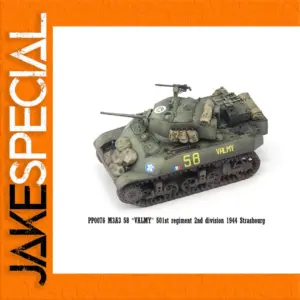 1/72 Scale M3A3 Stuart Light Tank Model