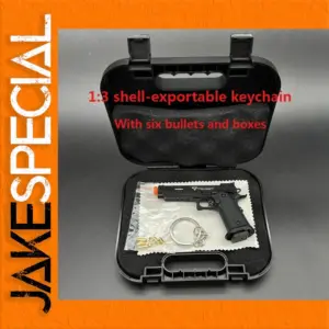 Tactical Master Keychain with Mini Handgun Model
