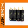 8PCS RCA Lotus Plug Audio Connectors Set