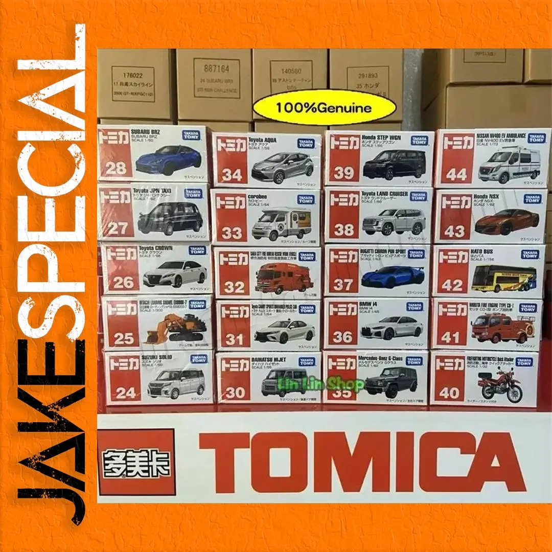 TOMICA 1:64 Scale Die-Cast Car Collection 1 TOMICA 1:64 Scale Die-Cast Car Collection