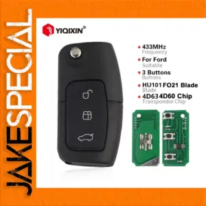 Ford Remote Key for Focus, Fiesta, Mondeo