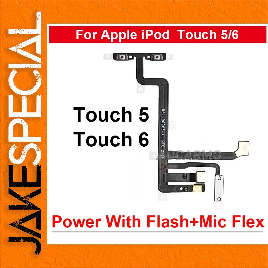 iPod Touch 5 and 6 Replacement Flex Cable 1 iPod Touch 5 and 6 Replacement Flex Cable