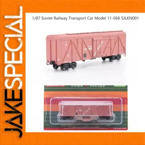 1/87 Scale Soviet Railway Transport Car Model