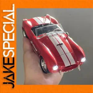 1965 Ford Shelby AC Cobra Diecast Model 1:22 Scale